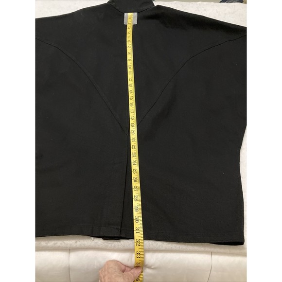 Vtg Pado California Oversize Jeweled Black Denim Jacket Batwing SZ M 90’s - Picture 15 of 15